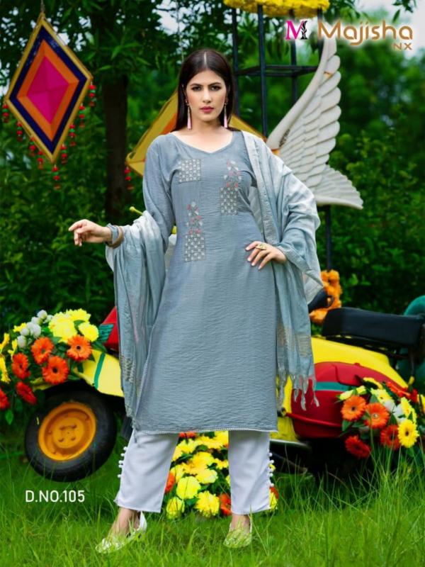 Majisha Nx Serina 1 Fancy Wear Viscose Readymade Designer Collection